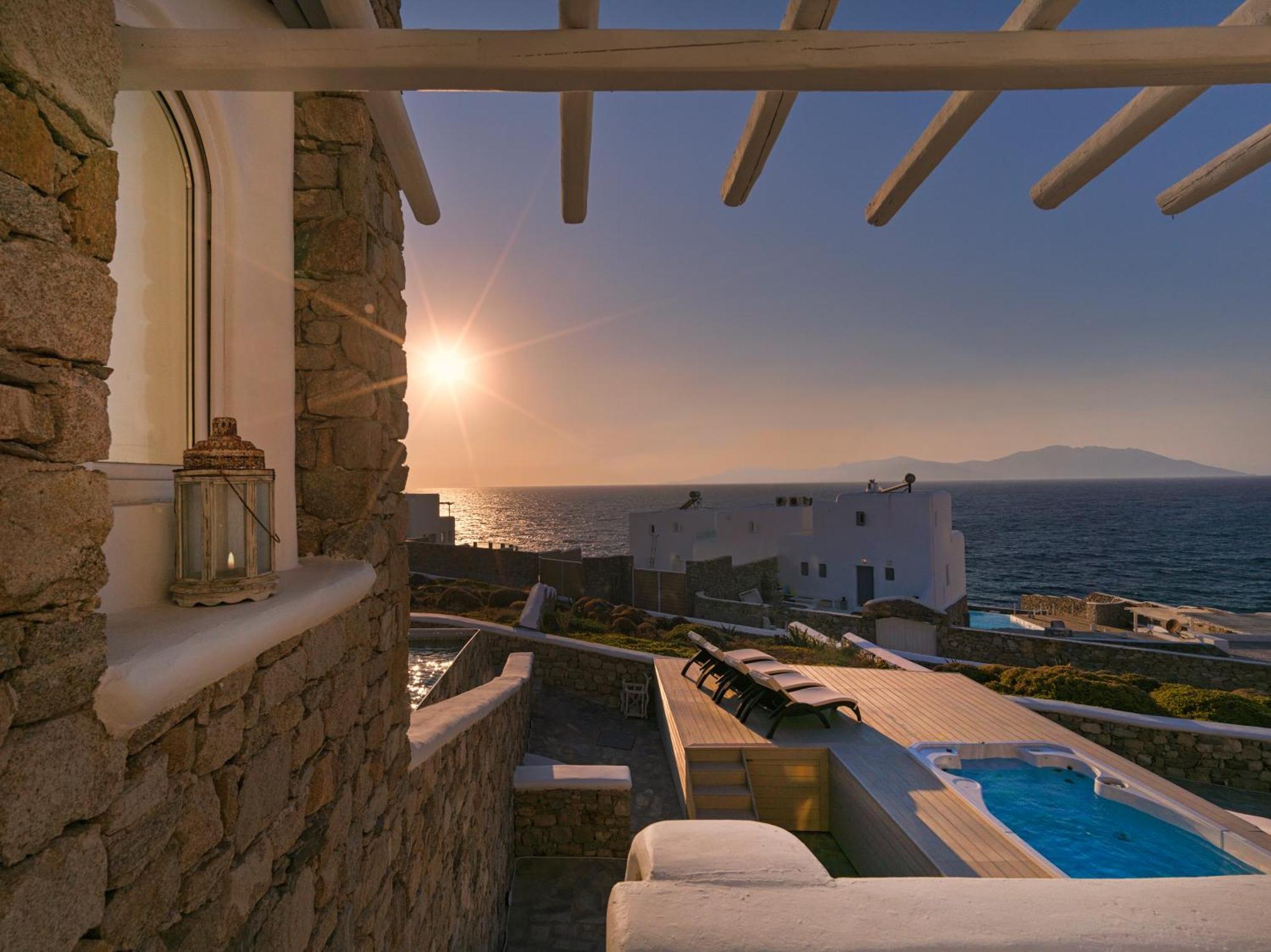 Sunset Villas In Mykonos By White Hills Mykonos Town Dış mekan fotoğraf