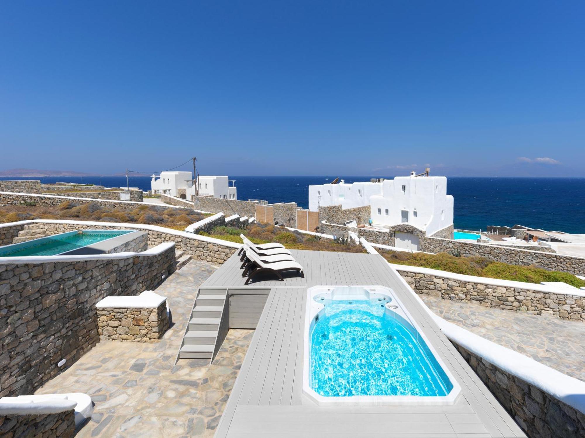 Sunset Villas In Mykonos By White Hills Mykonos Town Dış mekan fotoğraf