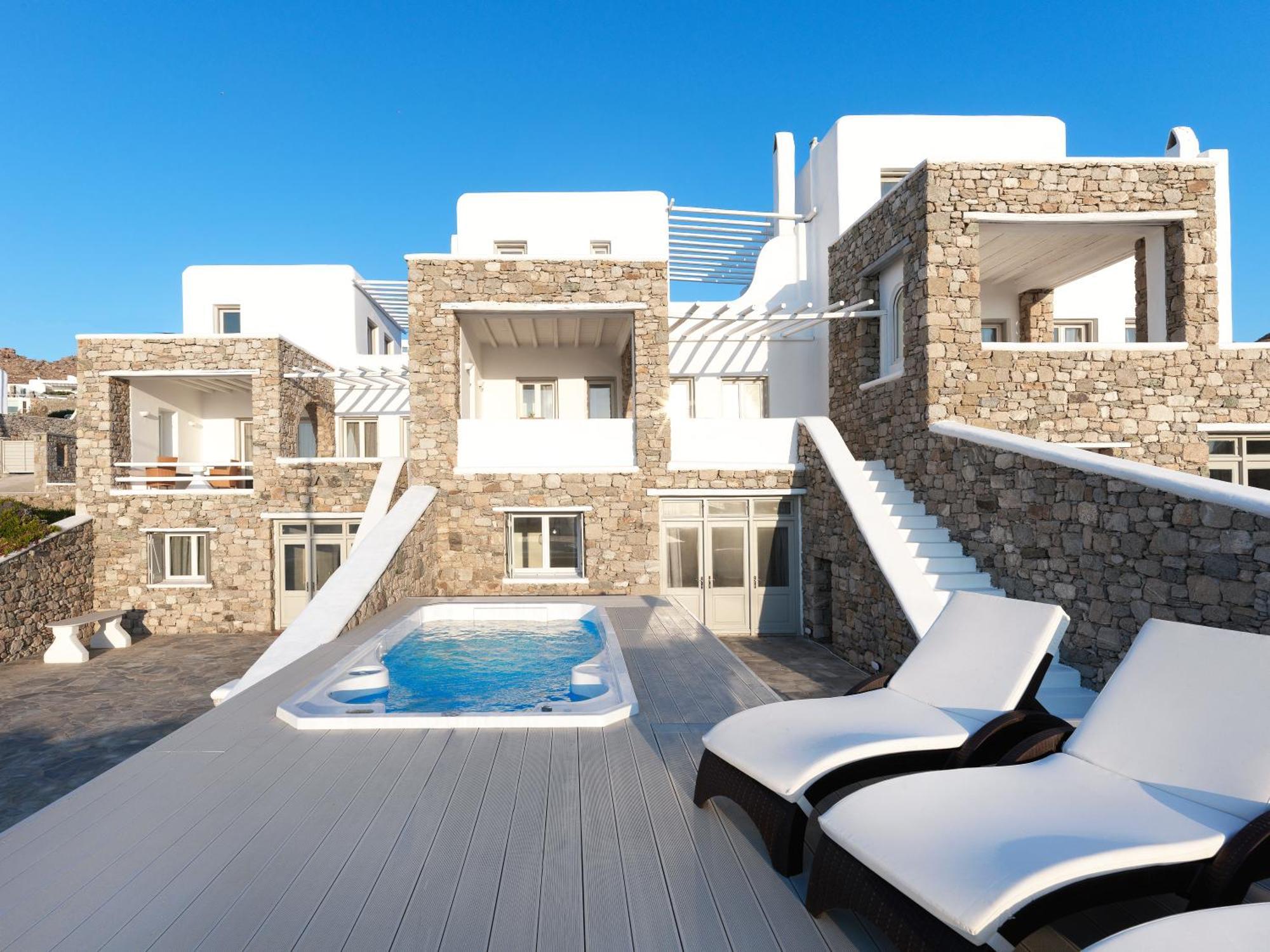 Sunset Villas In Mykonos By White Hills Mykonos Town Dış mekan fotoğraf